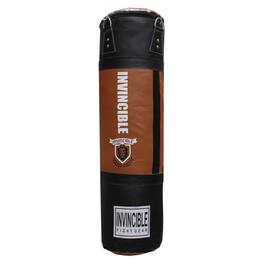 Amber Sporting Goods - Leather Heavy Bag for Boxing, MMA, Muay Thai Aerobic Workout, Unfilled, 200lb - Brown or Black