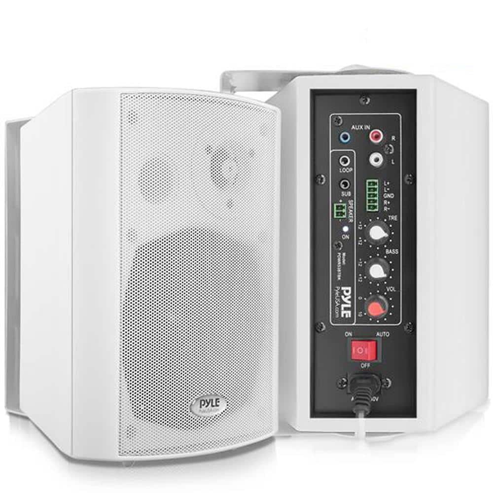 Pyle - Home Wall Mount Speaker System - Black