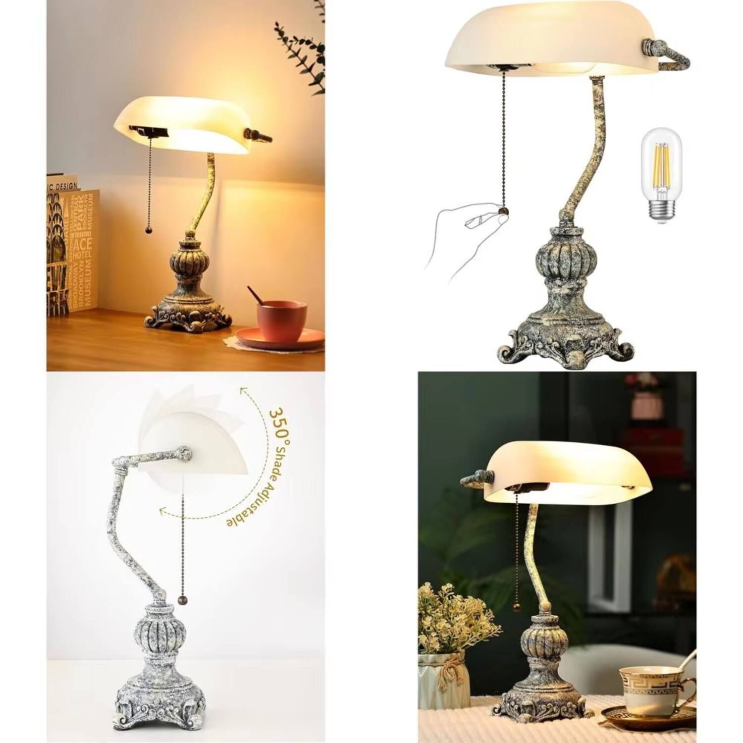 C SEIGN R R UM Eadaa MUSCUN ACE HO NATRSORS MUSEUM K 350 Shade Adjustable

350° Shade Adjustable