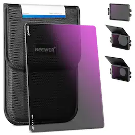 Neewer - ND1.2 4"x5.65" Square ND Filter, 4 Stops