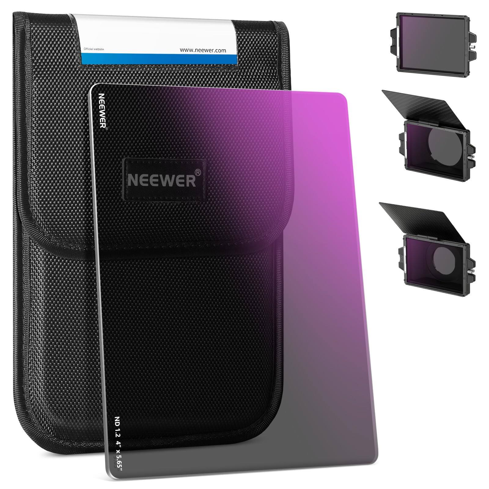 Neewer - ND1.2 4"x5.65" Square ND Filter, 4 Stops