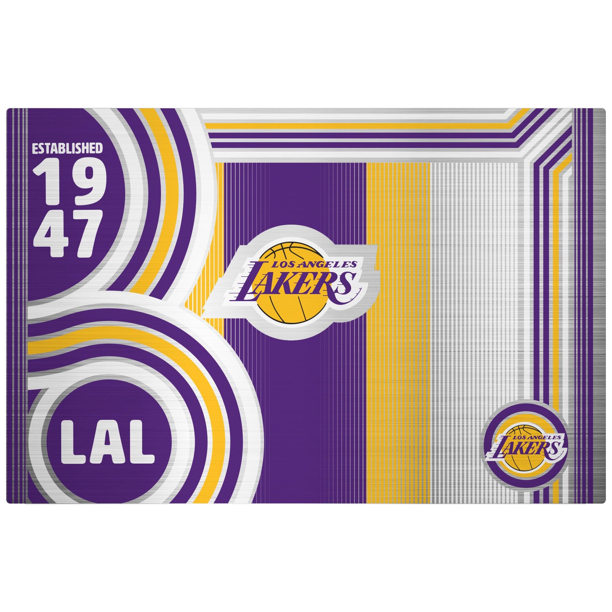 ESTABLISHED 1947  
LOS ANGELES LAKERS  
LAL