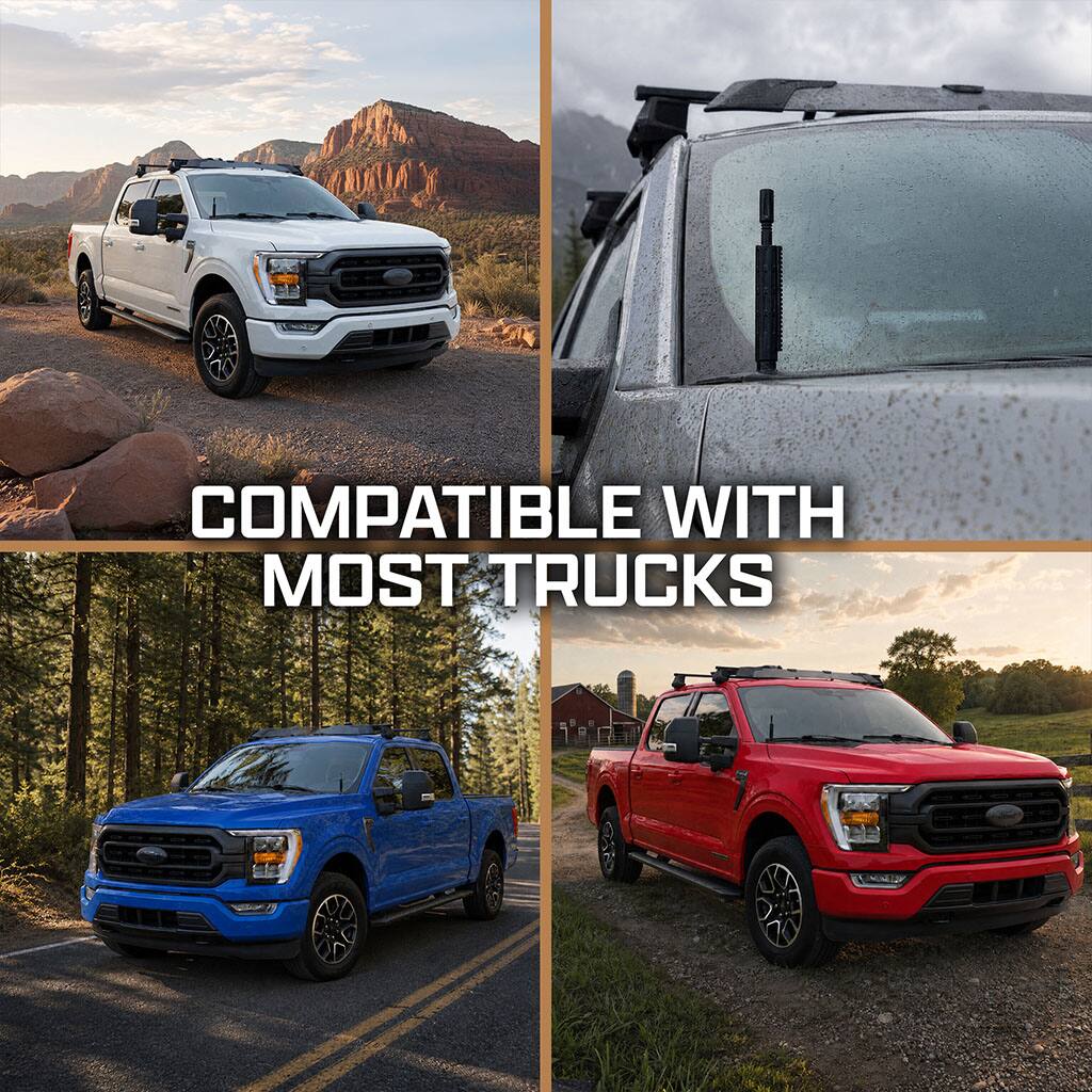 COMPATIBLE WITH MOST TRUCKS