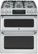 Front Zoom. GE - Cafe 6.7 Cu. Ft. Self-Cleaning Freestanding Double Oven Gas Convection Range - Stainless steel.