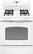 Front Standard. GE - 30" Self-Cleaning Freestanding Gas Range - White.