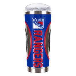 Great American Products - New York Rangers 18oz. Roadie Game Puck Tumbler - Black