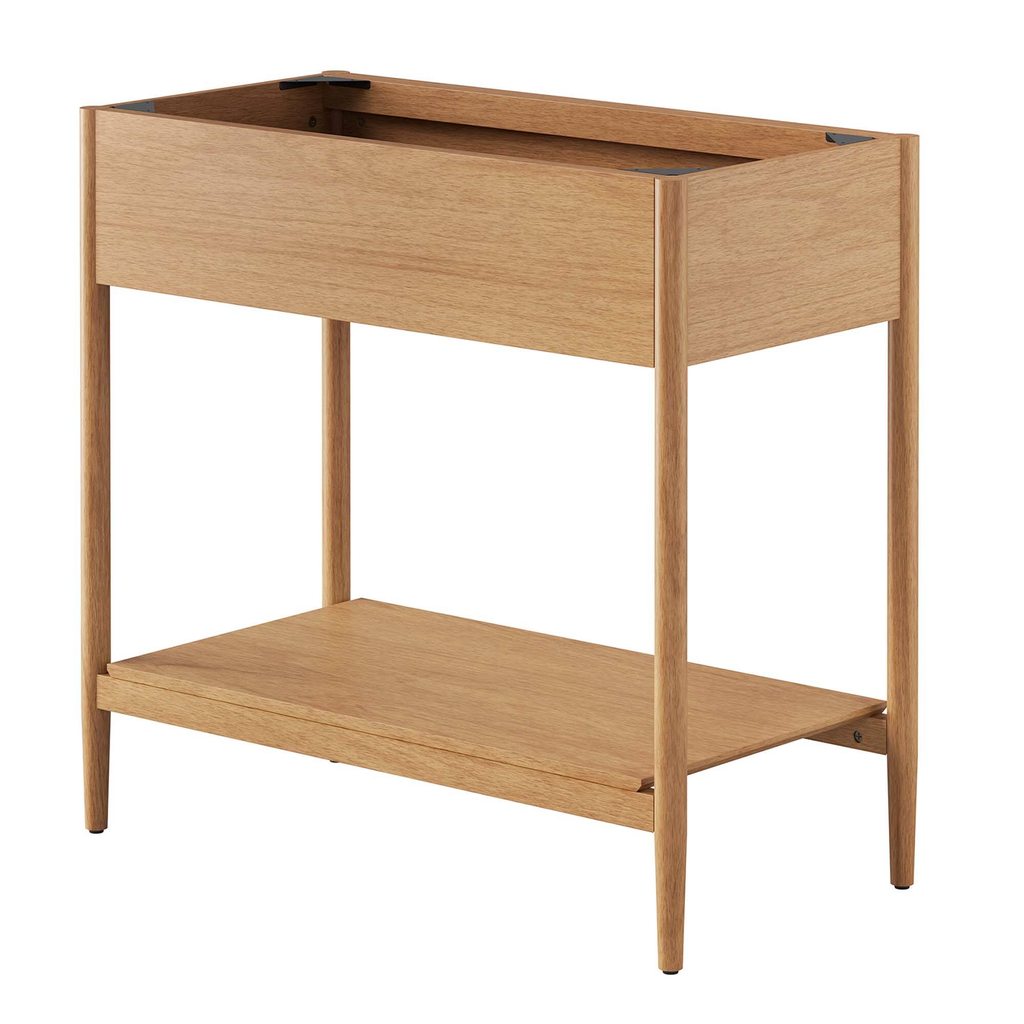 Alt View 2. Modway - Zaire Bathroom Cabinet Basin Not Included by Modway - Natural.