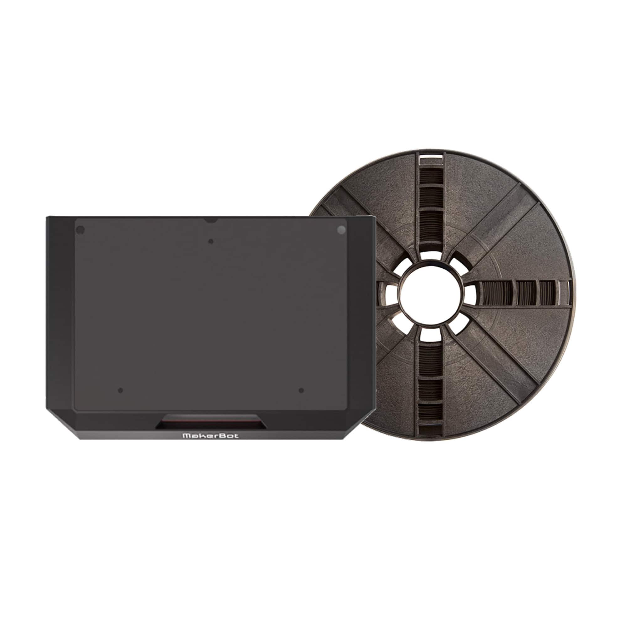 MakerBot - Replicator Plus Flex Build Plate Kit and Large PLA 3D Printing Filament