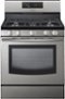 Samsung - 30" Self-Cleaning Freestanding Gas Convection Range - Stainless-Steel-Front_Standard 