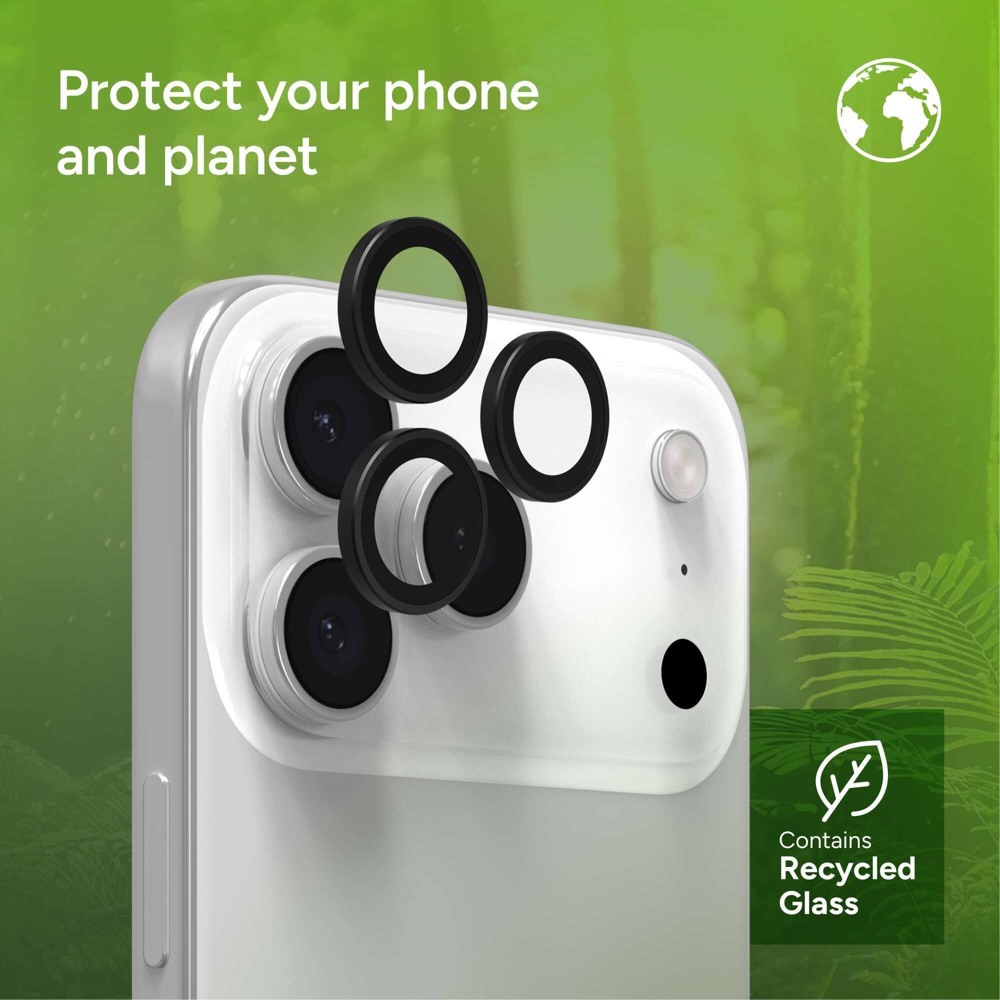 Protect your phone and planet

Contains Recycled Glass