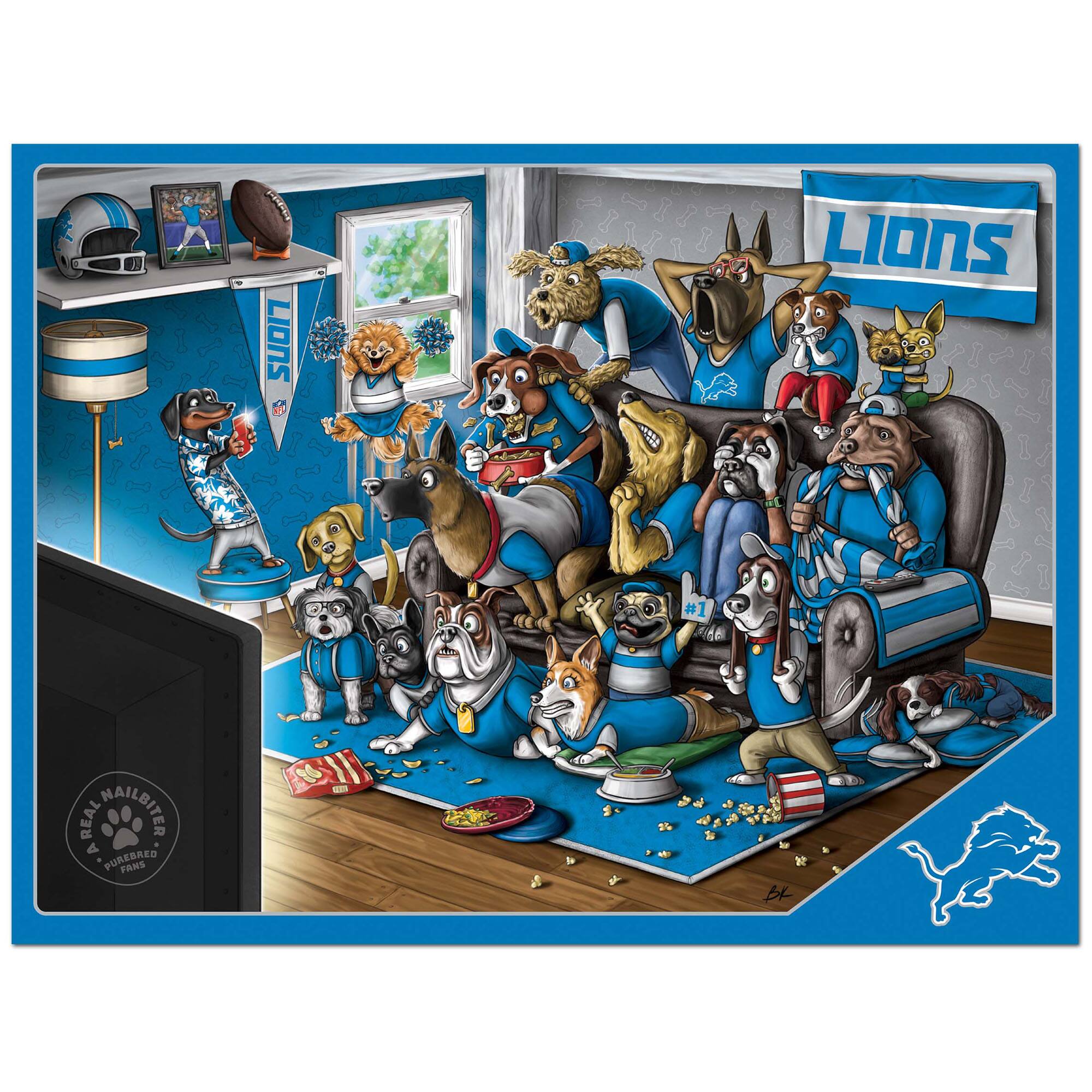 LIONS LIONS #1 1dm REAL NAILBITER A PUREBRED FANS 10
