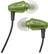 Front Standard. Klipsch - Image S3 Earbud Headphones - Galaxy Green.