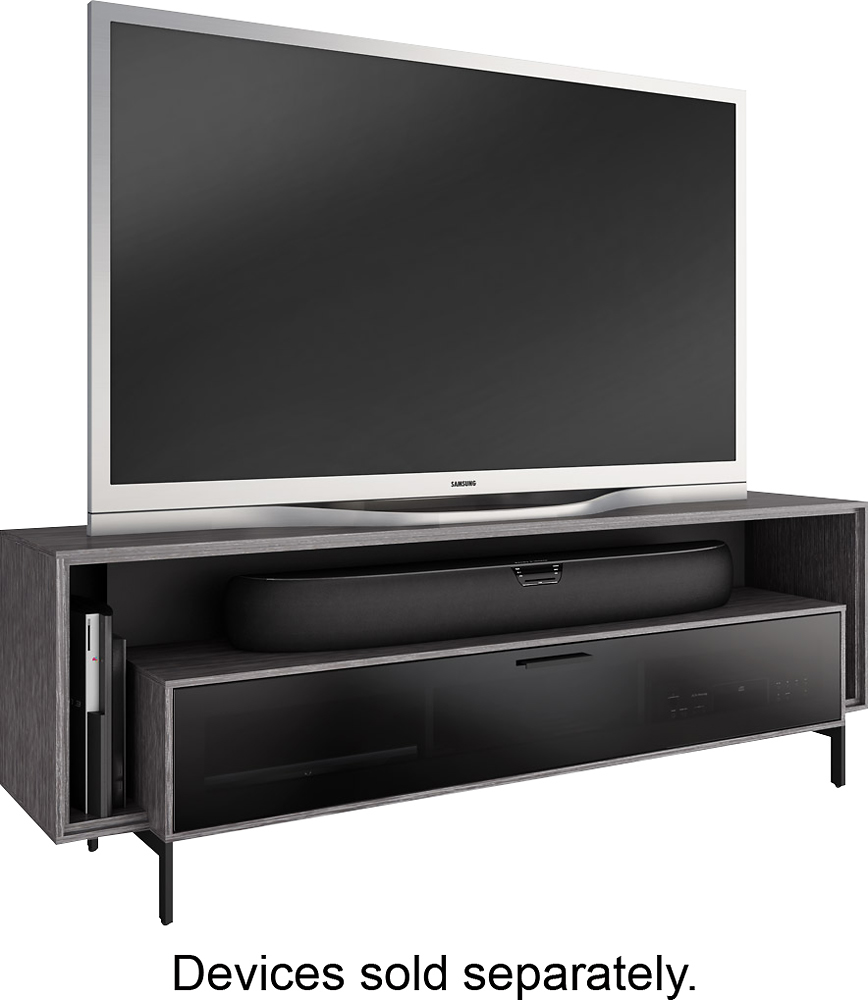 Angle View: BDI - Cavo A/V Cabinet for Most Flat-Panel TVs Up to 70" - Gray