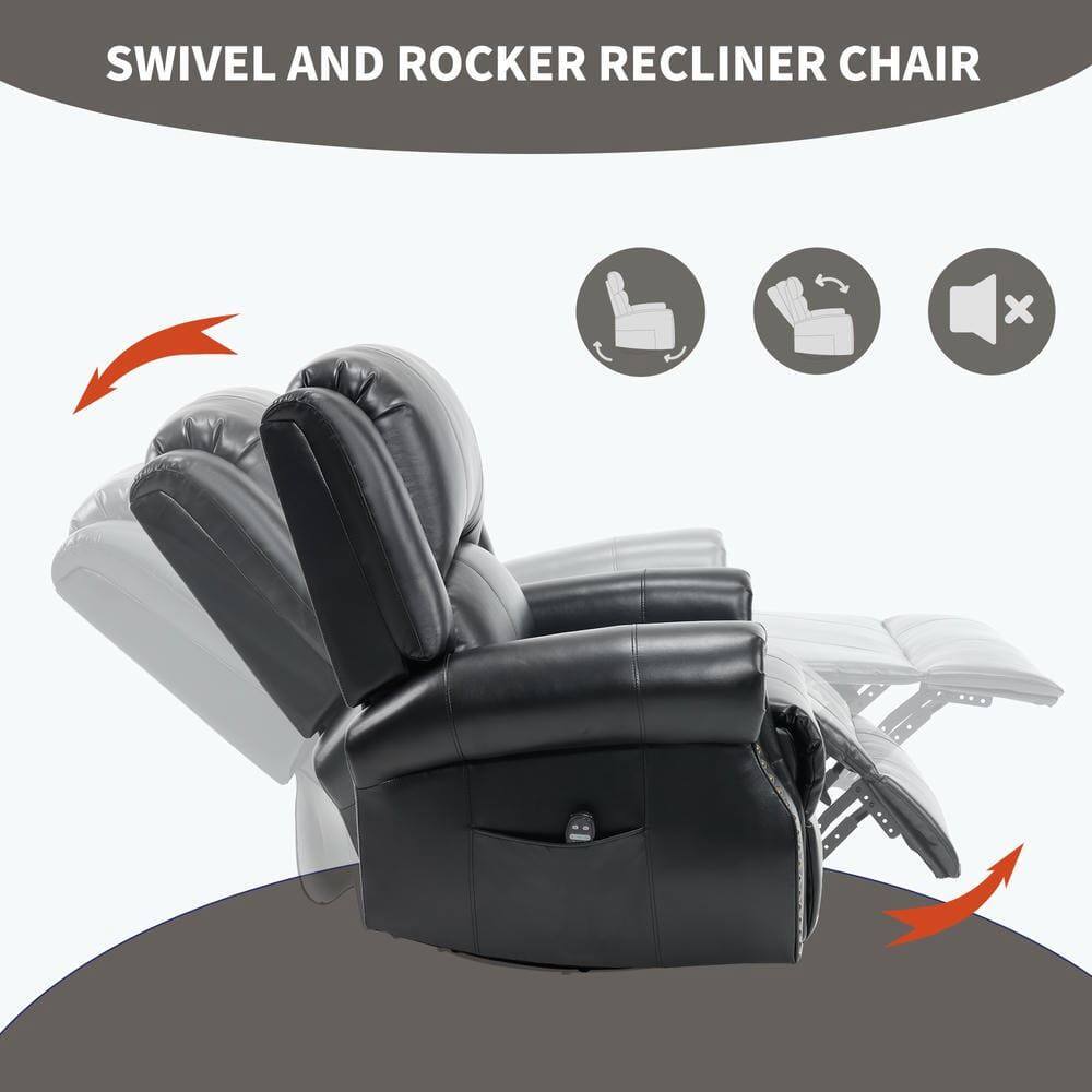 SWIVEL AND ROCKER RECLINER CHAIR