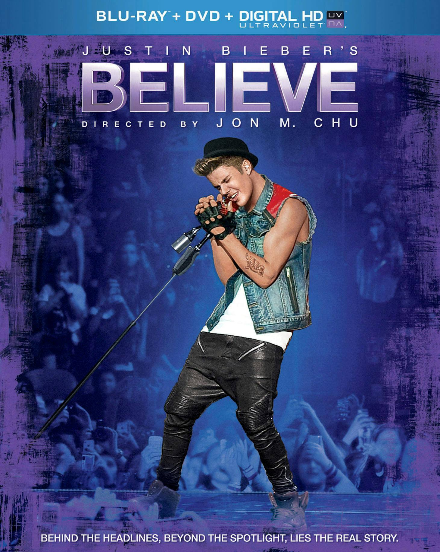 Front. Justin Bieber's Believe (DVD) [Blu-ray].
