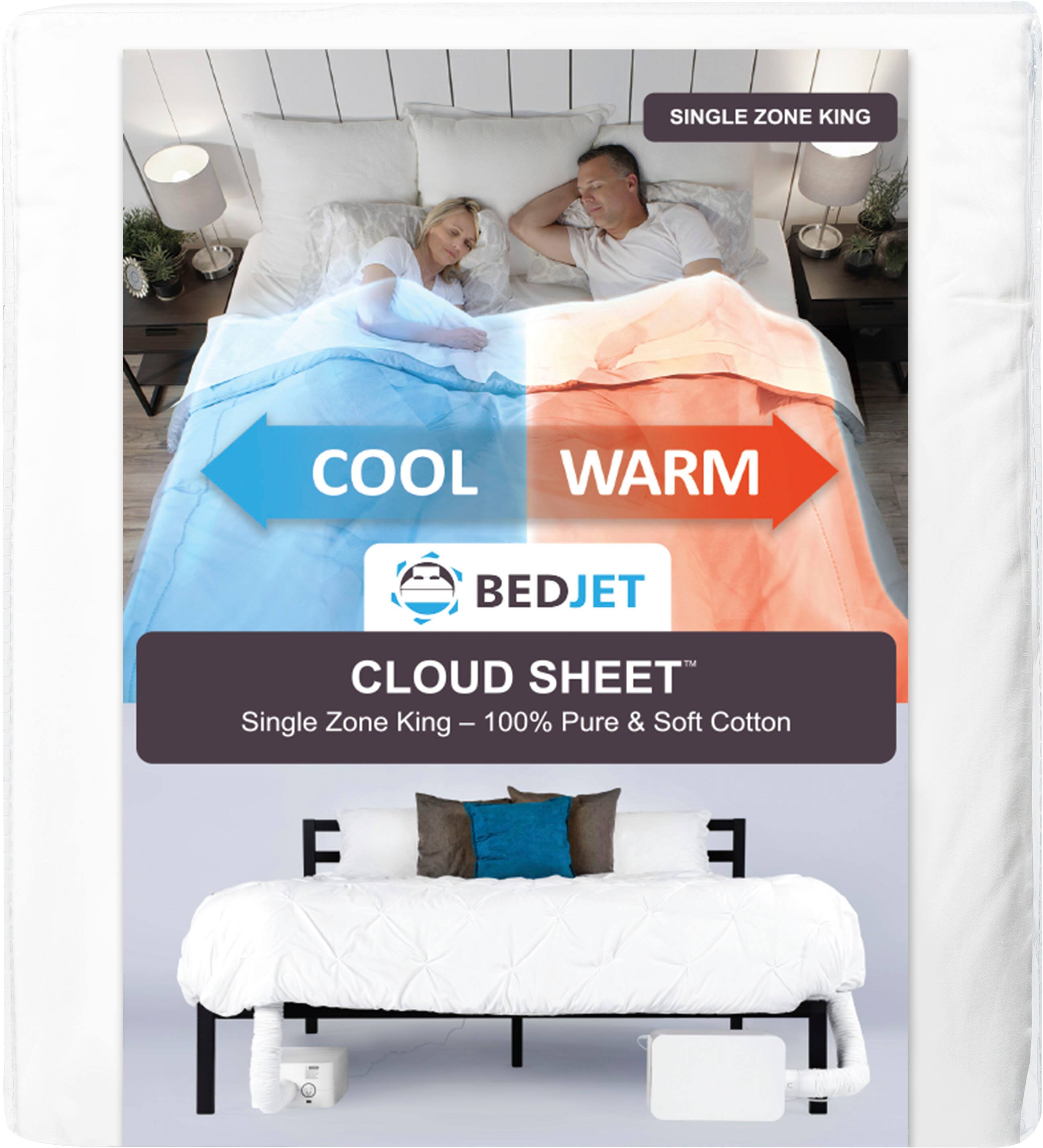 Single Zone King - 100% Pure & Soft Cotton Cloud Sheet