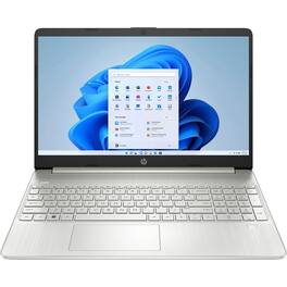 HP - Refurbished Excellent - 15-fc0353nr 15.6" Touchscreen AMD Ryzen 3 7320U 2.4 GHz 8 GB 256 GB SSD AMD Radeon Graphics Windows 11 Home Laptop - Silver