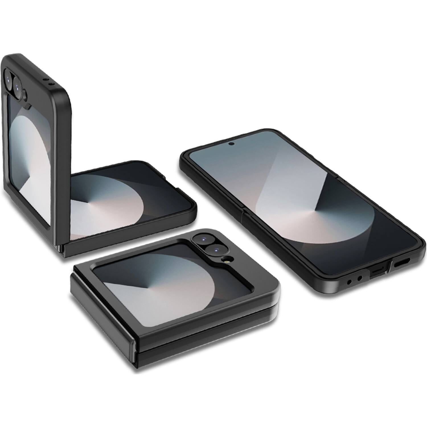 Alt View 13. SaharaCase - Venture Series Case with Belt Clip for Samsung Galaxy Z Flip6 - Scorpion Black.