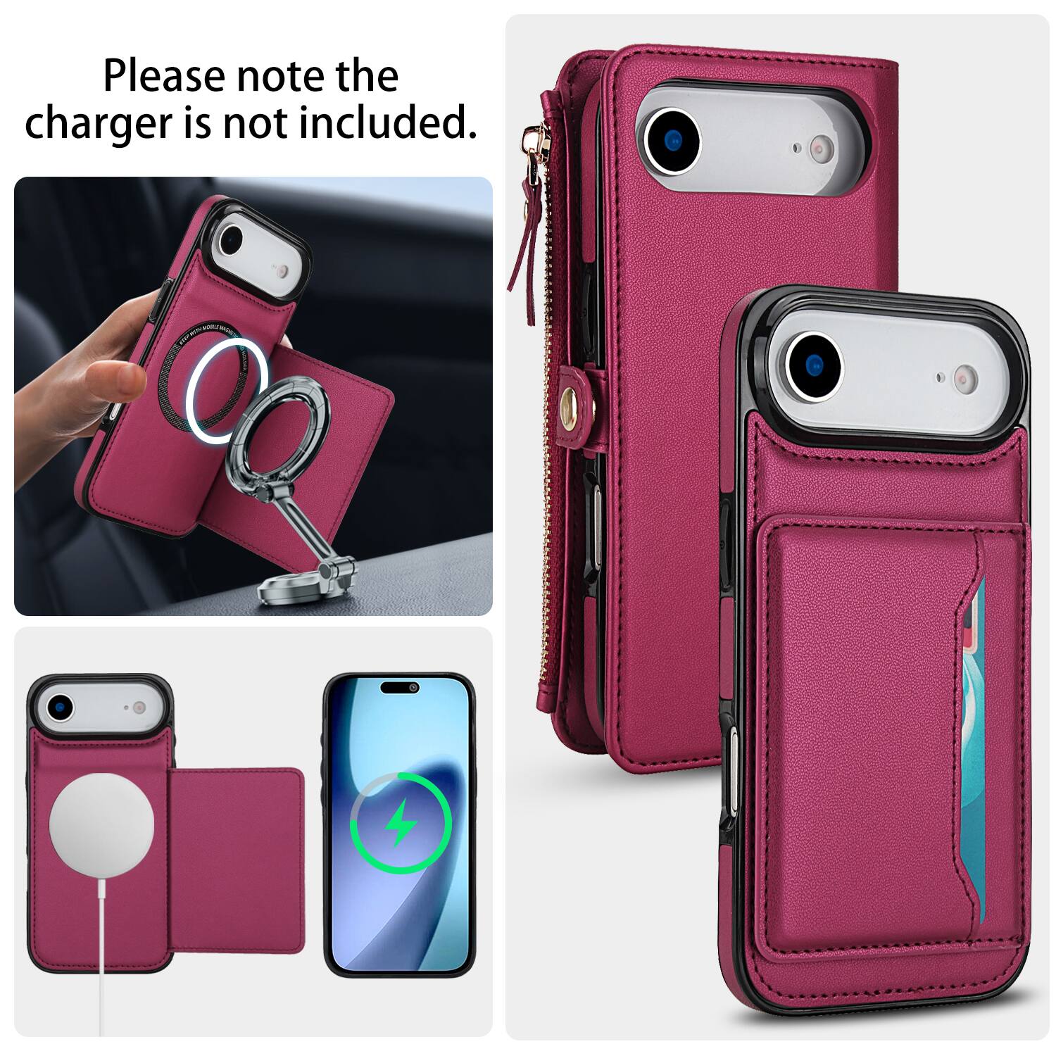 Please note the charger is not included.