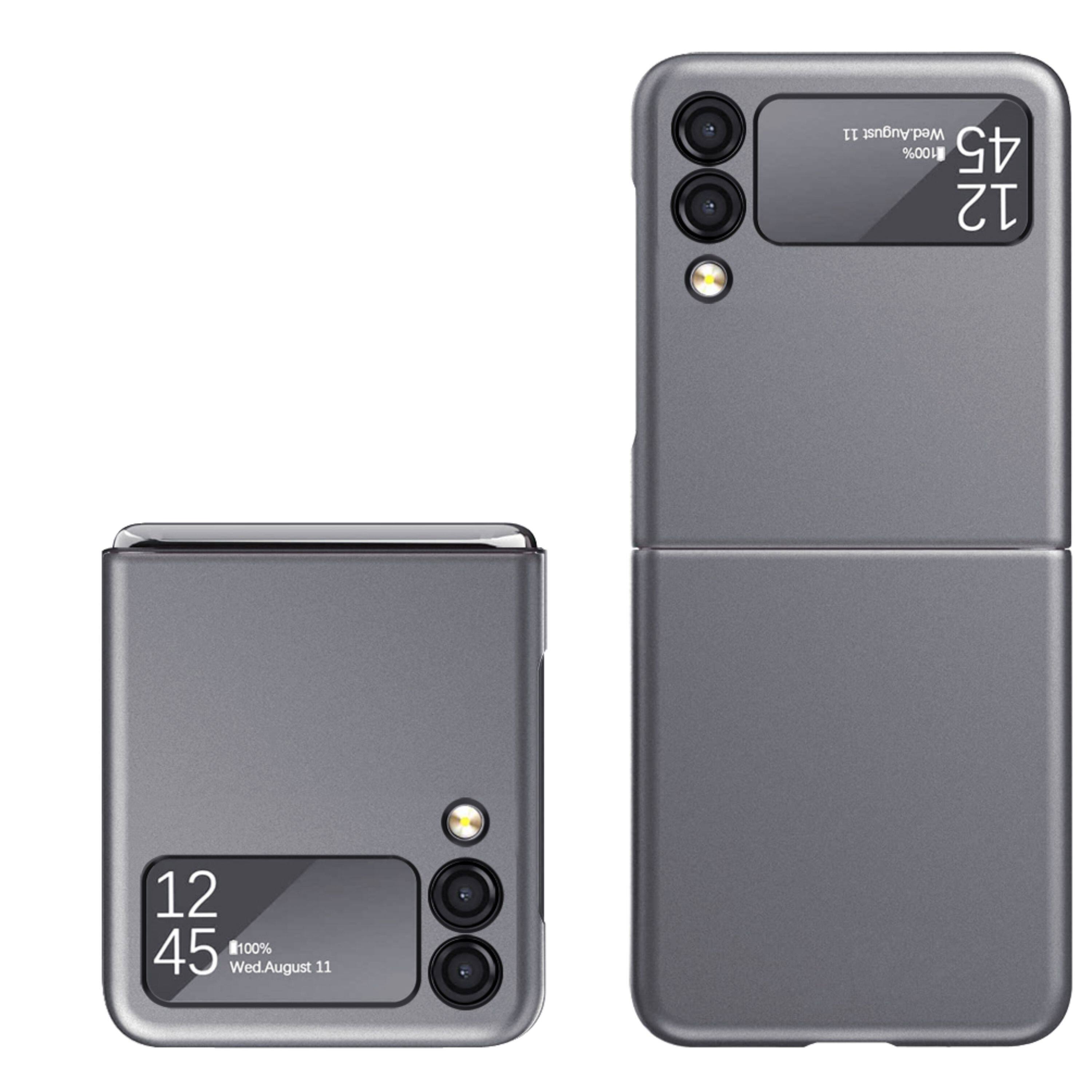 Kitcheniva - Slim Matte Snap-On Cover For Samsung Galaxy Z Flip 6 - Gray price history on PriceWatchPro