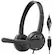 Front. Delton - Delton 12y USB Computer Headset, Noise-Isolating Headphones, In-line Volume Control (DWH12Y) - Black.