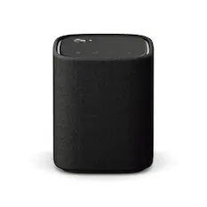 Front. Yamaha - YAMAHA WS-B1A Portable Bluetooth Speaker (Black) - BLACK.