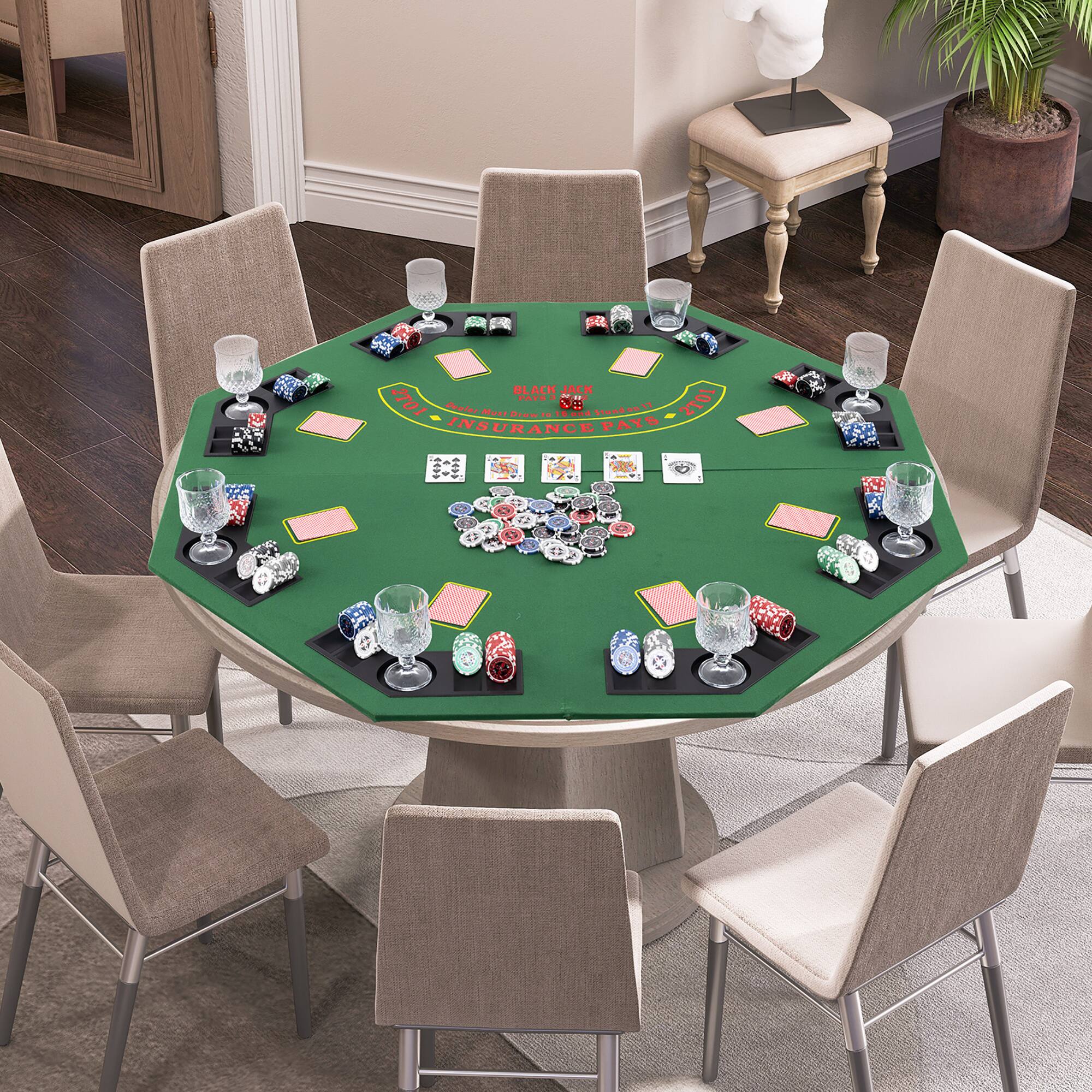 BLACK JACK POTS  
Dealer Must Draw to 16, Stand on 17  
INSURANCE PAYS