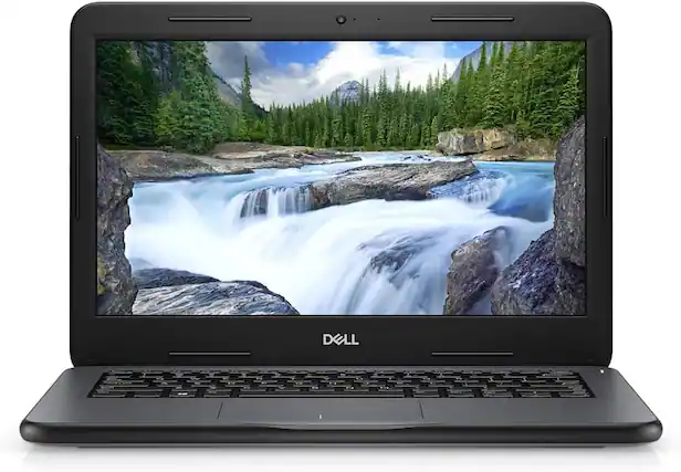 Front. Dell - Dell Latitude 3310 13.3 Inch 1920 x 1080 Touch Screen Laptop, Core i5-8265U, 16GB RAM, 512GB SSD, HDMI, Windows 11 Pro - Black.
