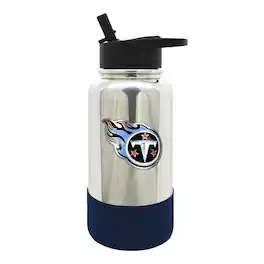 Great American Products - Tennessee Titans 32oz. Team Color Chrome Hydration Bottle - Multicolor