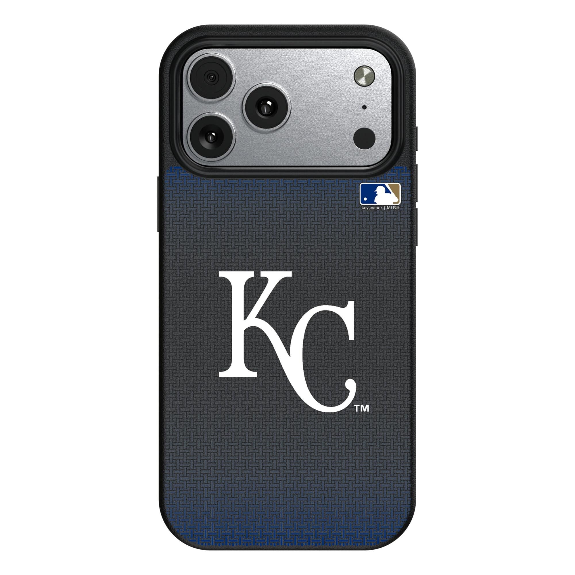 Keyscaper - MLB - Kansas City Royals Linen Logo iPhone Magnetic Bump Case - 17 - Black price history on PriceWatchPro