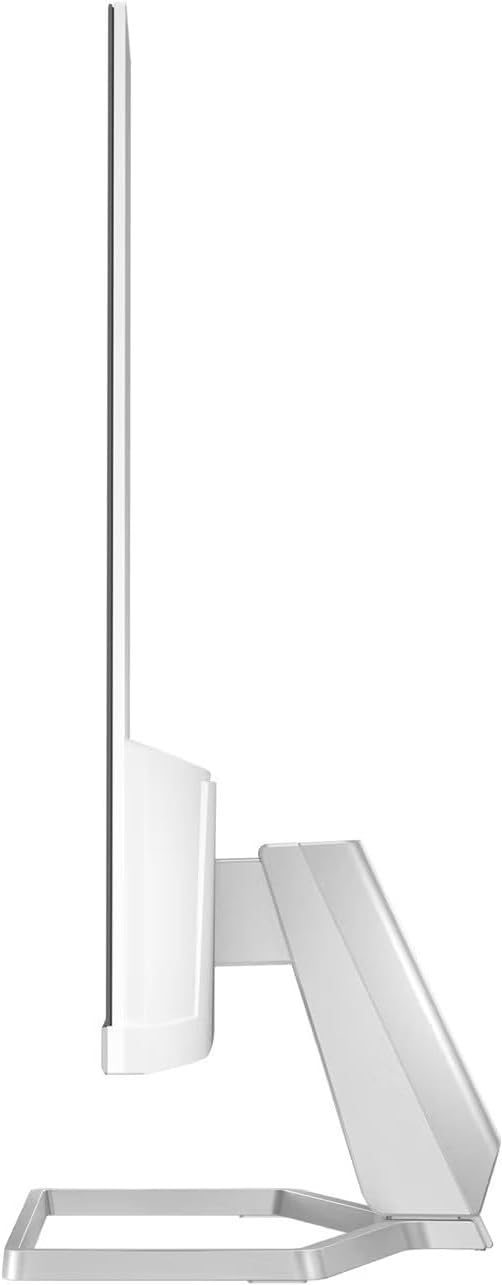 Alt View 2. HP - Series 5 24" 300 nits IPS FHD Monitor, Adjustable Tilt, Flicker Free, Anti-Glare, Low-Blue Light Filter w/USB Hub - White/Silver.