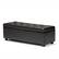 Angle. Simpli Home - Hamilton Storage Ottoman - Coffee Brown.