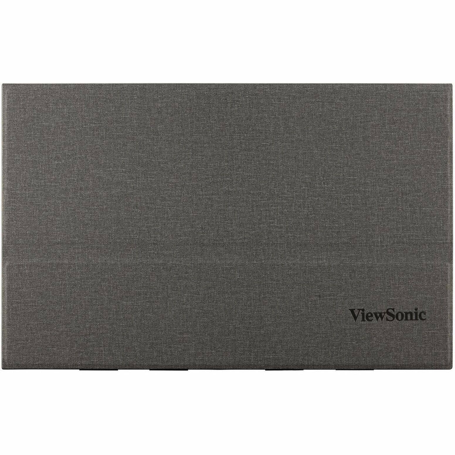 Alt View 19. ViewSonic - VX1655-4K-OLED 15.6" OLED UHD Portable Monitor (USB-C, Mini HDMI) - Black.