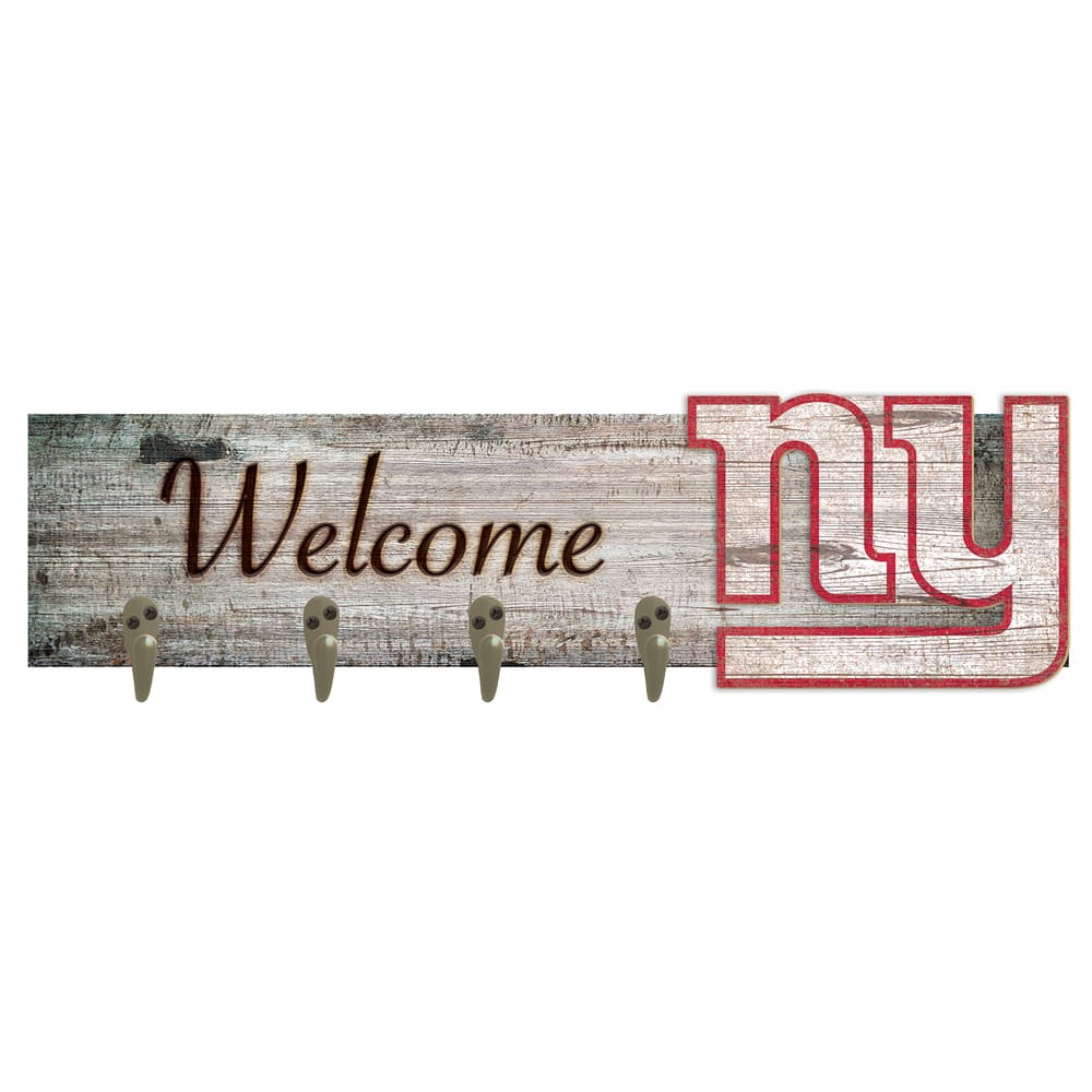 "Fan Creations - New York Giants 24"" x 6"" Mounted Coat Hanger - Multicolor" price history on PriceWatchPro