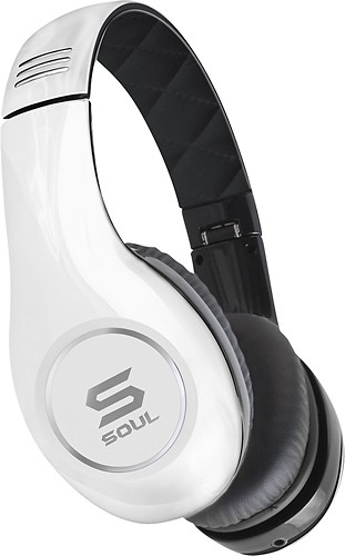 Best Buy SOUL Headphone White Black SL150BW