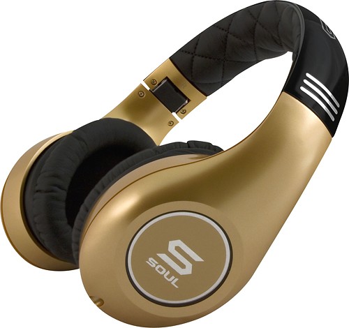 Best Buy Soul by Ludacris Headphone Gold SL300GG