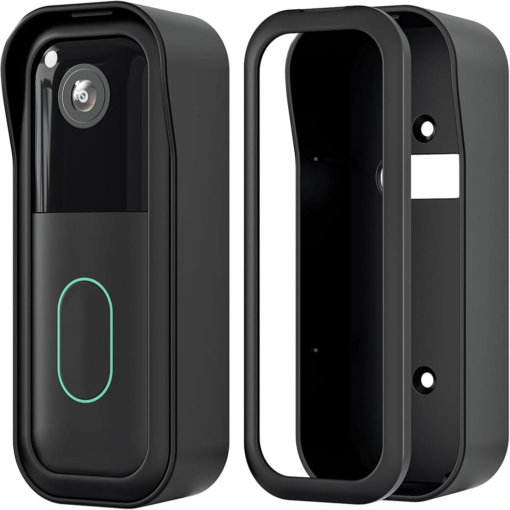 Schertz - No-Drill Blink Doorbell Mount for Blink Video Doorbell (2nd Gen) - Black