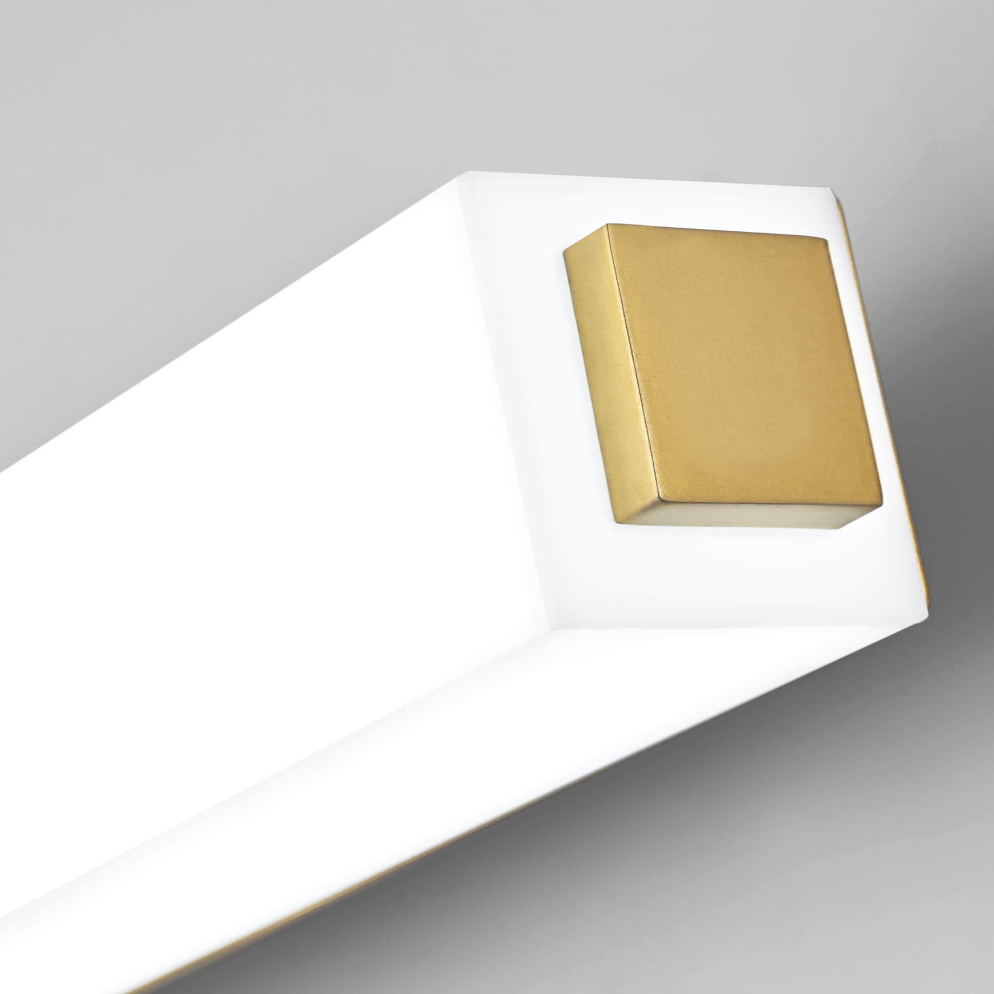 Alt View 3. PO3TICJUNKI3 - Bathroom Light Fixtures Inch Led Vanity Lights w Modern Over Mirror Cool - Brushed Nickel - 5CCT Dimmable 24 inch.