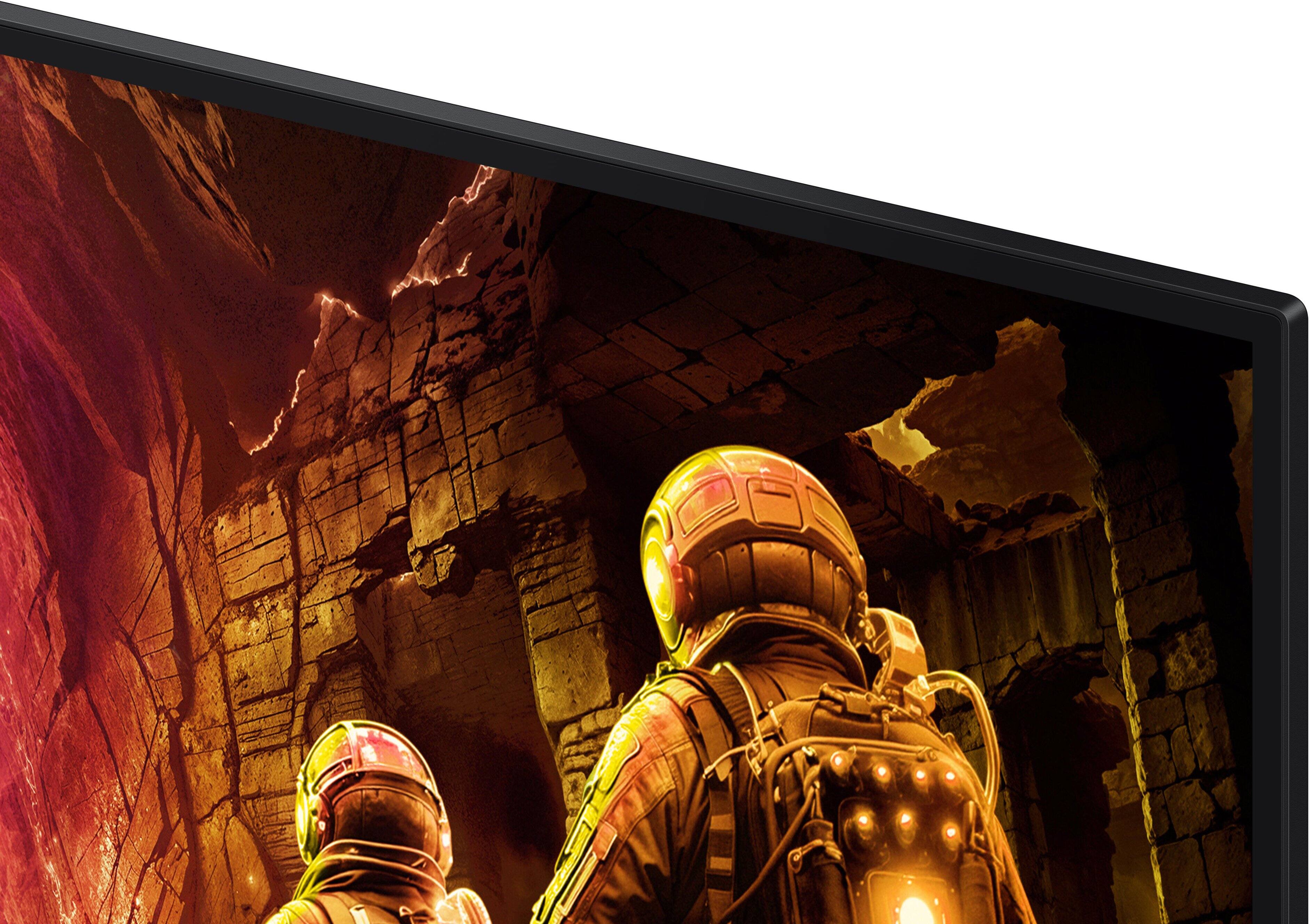 Alt View 26. Samsung - 27" Odyssey G5 (G50F) QHD Fast IPS 180Hz 1ms G-Sync & FreeSync Compatible Gaming Monitor (DisplayPort, HDMI) - Black.