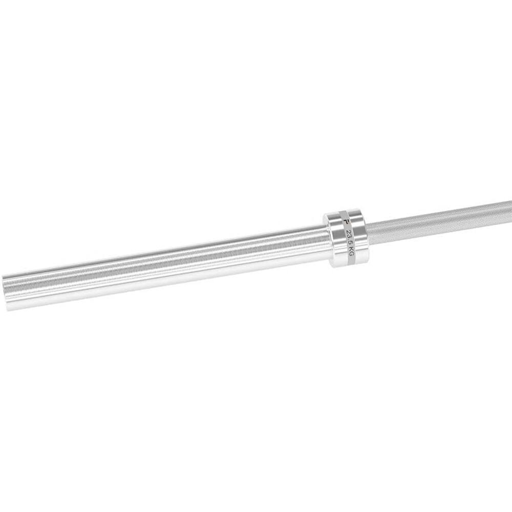 Alt View 4. Power Systems - Power Systems 23.5kg Olympic Squat Bar, 96.5", 1,500 lb - Silver.