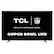 Front. TCL - 43" Class 4-Series LED 4K UHD Smart Google TV - Black.