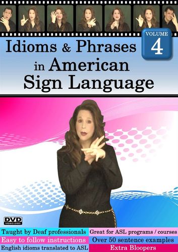 Best Buy: Idioms & Phrases in American Sign Language, Vol. 4 [DVD] [2010]