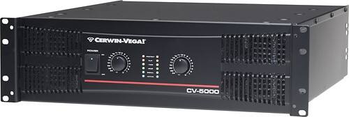 Angle Standard. Cerwin Vega - 5000W Power Amplifier - Black.