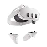 Meta - Quest 3 512GB | Virtual Reality Headset Without Wires — Thirty Percent Sharper Resolution — 2X Graphical Processing - White