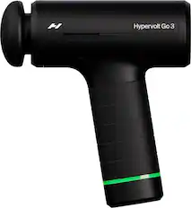 Front. Hyperice - Hypervolt Go 3 - Black.
