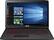 Front. ASUS - 17.3" Touch-Screen Laptop - Intel Core i7 - 8GB Memory - 1TB Hard Drive - Black.