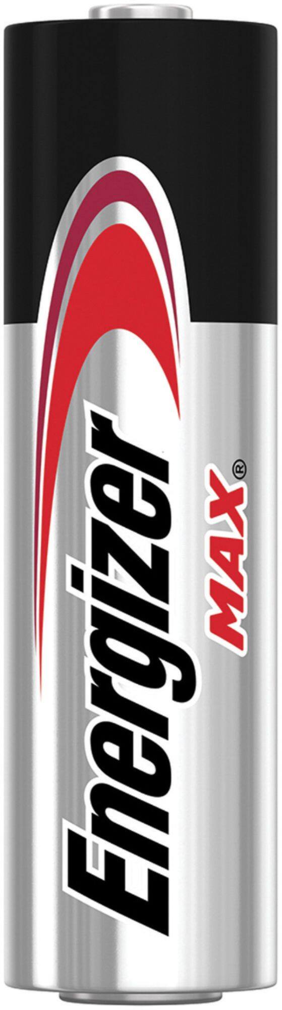 Alt View 11. Energizer - MAX AA Batteries (12 Pack), Double A Alkaline Batteries - Silver.