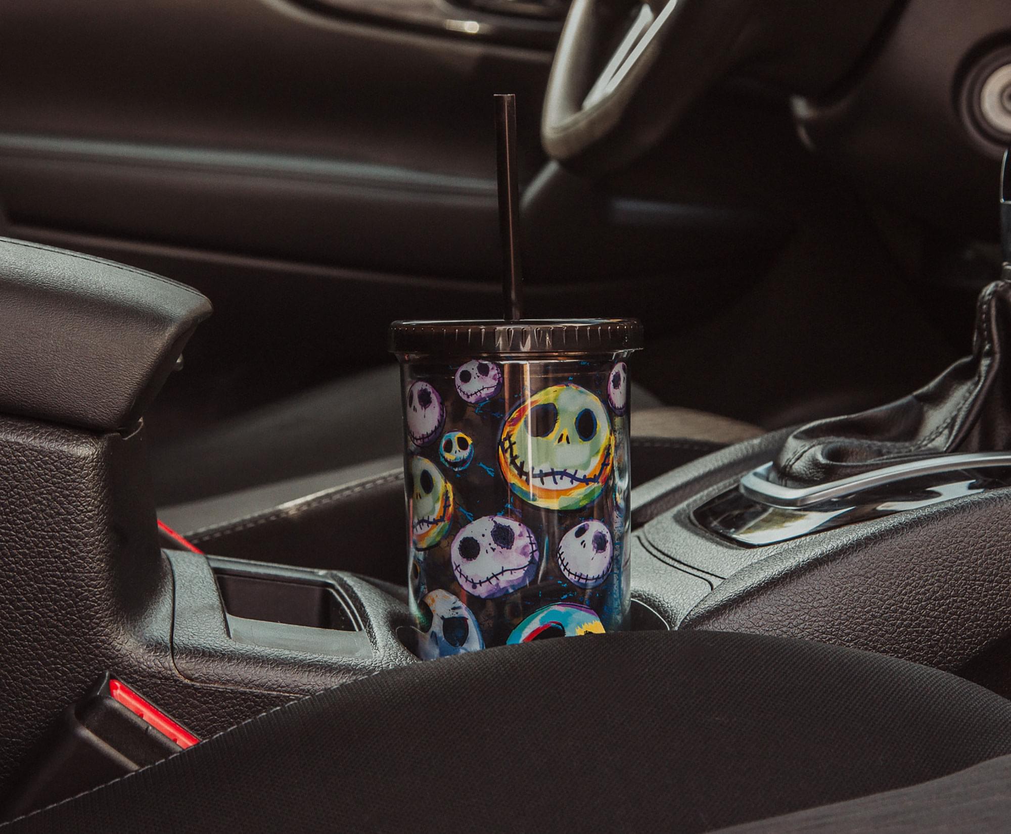 Alt View 4. Disney - Disney The Nightmare Before Christmas Jack Skellington Faces Carnival Cup - Black.