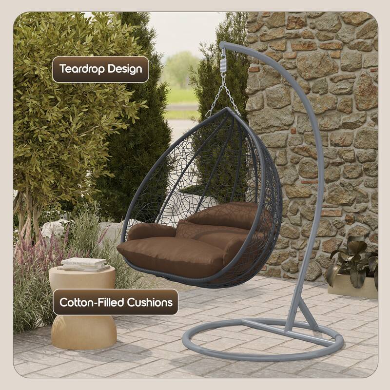 Teardrop Design  
Cotton-Filled Cushions