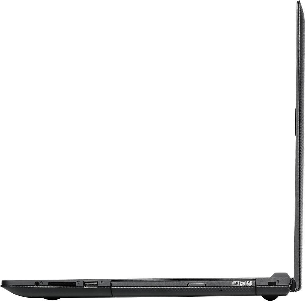 Alt View 4. Lenovo - 15.6" Laptop - AMD A8-Series - 6GB Memory - 500GB Hard Drive - Black.